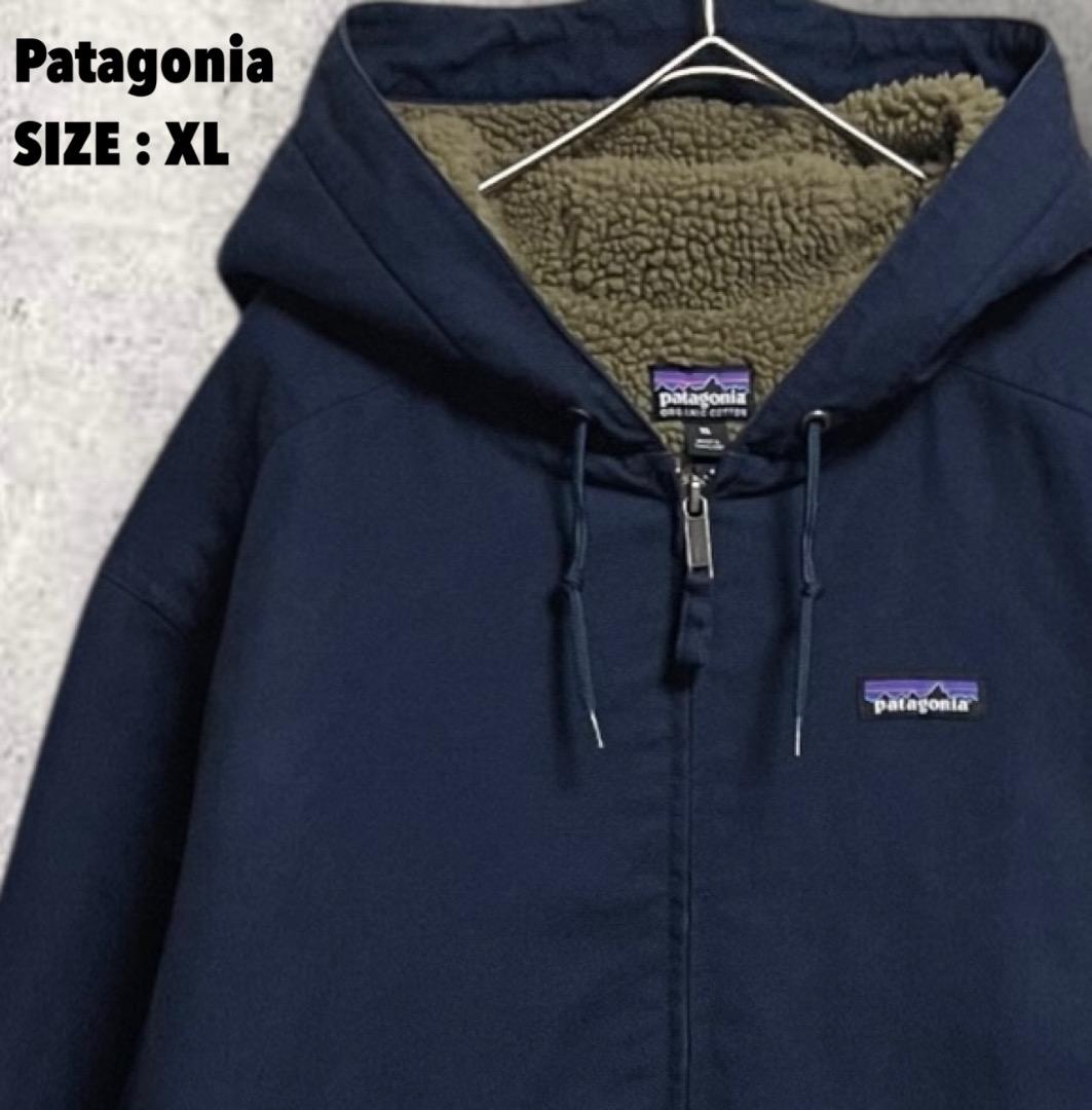 パタゴニア ラインド キャンバス フーディー ジャケット アクティブ 焚き火