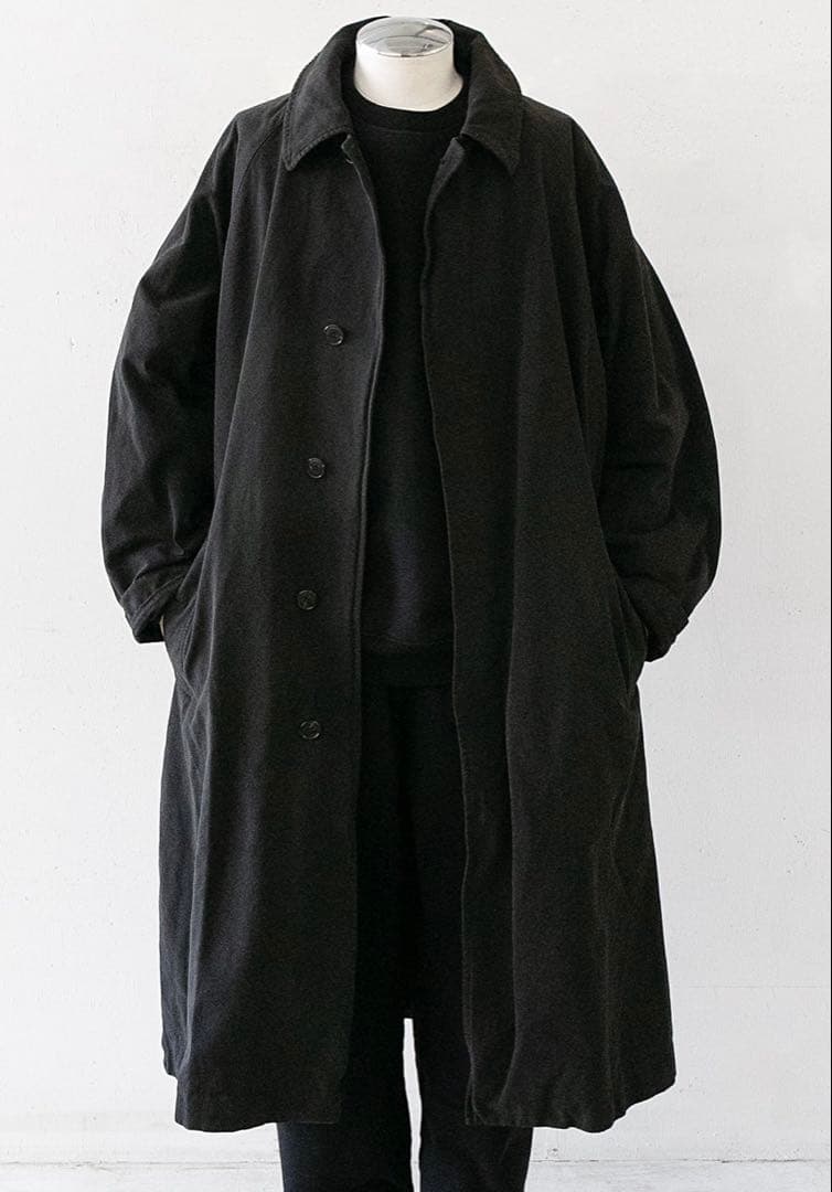 25AW comoli コモリ　製品染　バルカラーコート