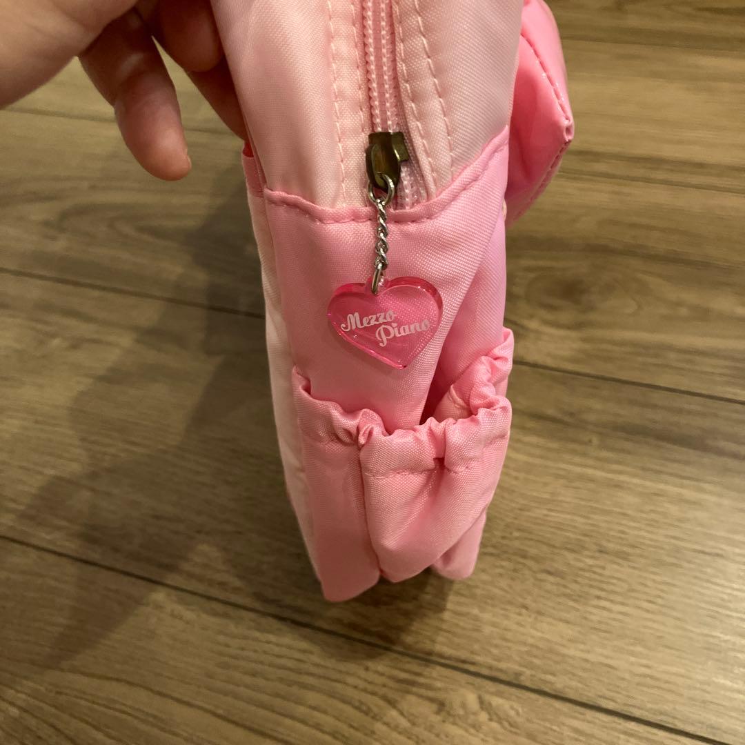 平成レトロ　メゾピアノ　mezzo piano トートバッグ　レッスンバッグ