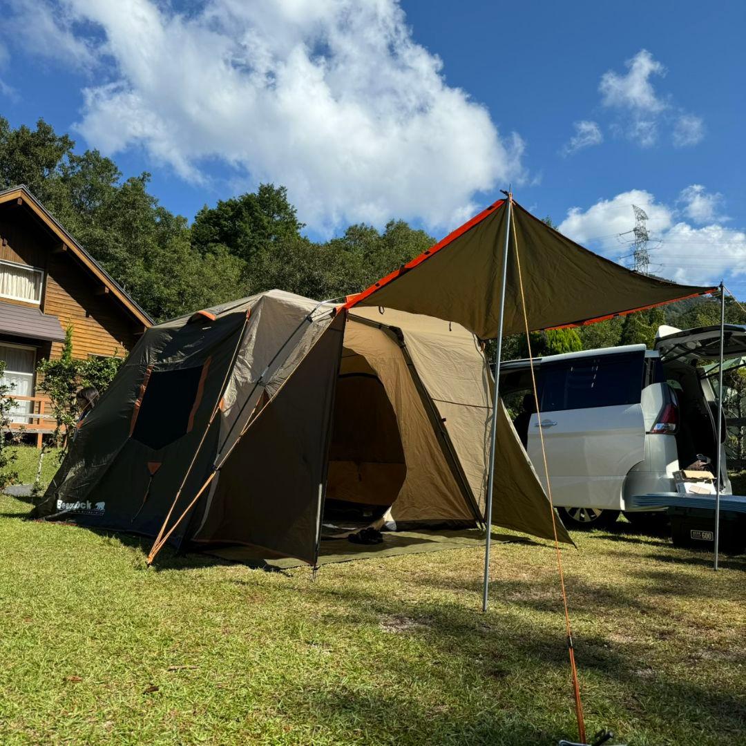 【専用】ビッグベアー/ワンタッチテントタープシート2枚付き