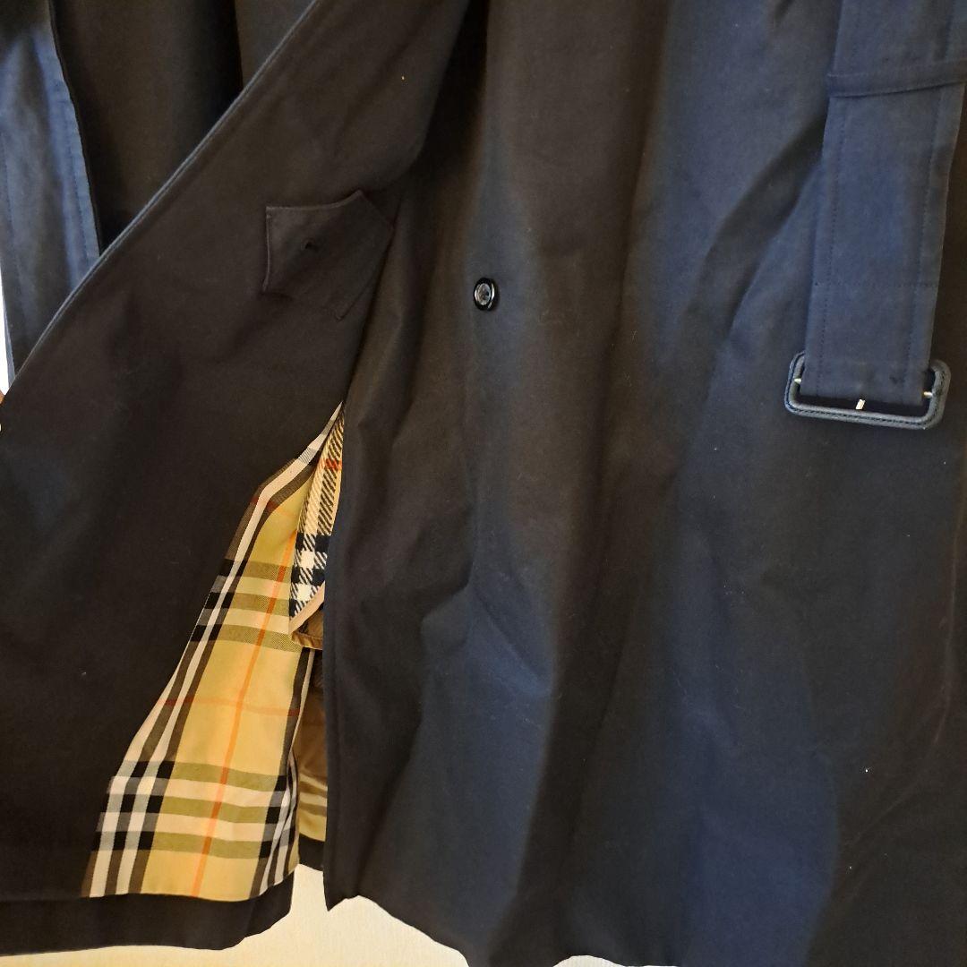 mame 【BURBERRY】トレンチコートブラック ライナー付き 9AR