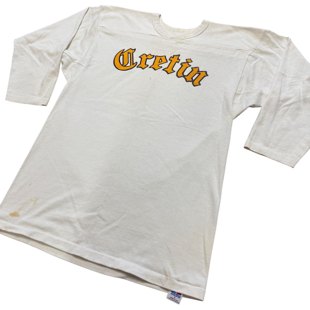 ビンテージ　80s ラッセル　フットボールT USA製