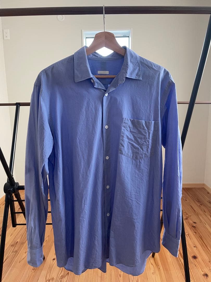 COMOLI コモリシャツ 21SS サックス サイズ2