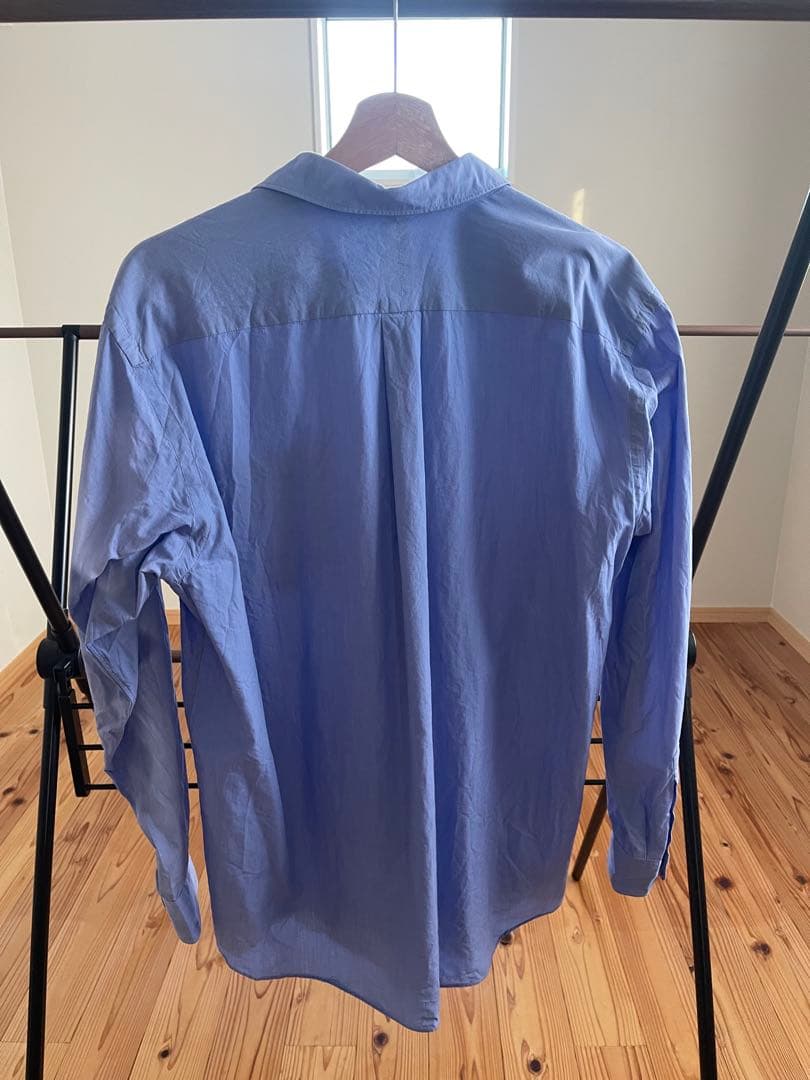 COMOLI コモリシャツ 21SS サックス サイズ2