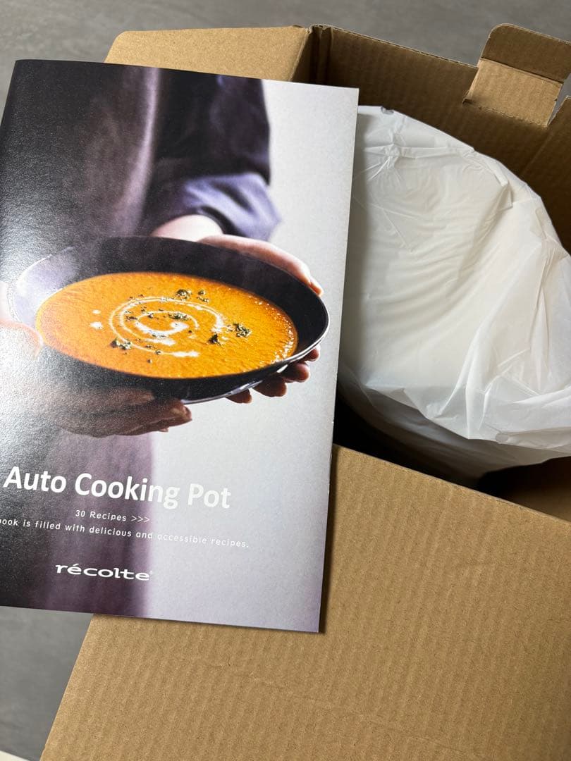 récolte (レコルト)自動調理ポット スープメーカー 大容量 約600ml