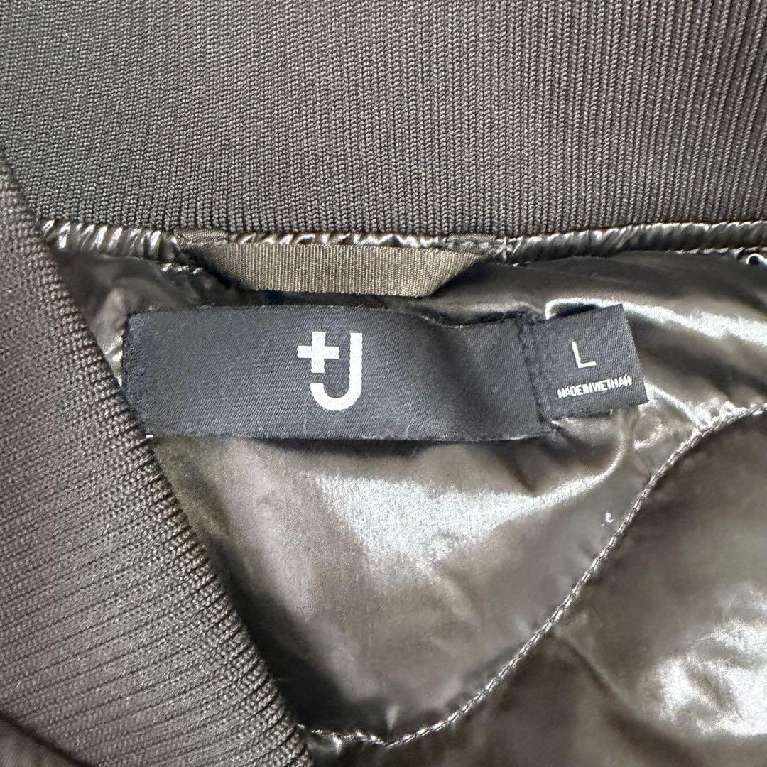 【新品】UNIQLO +J ハイブリッドダウンオーバーサイズMA-1 Lサイズ