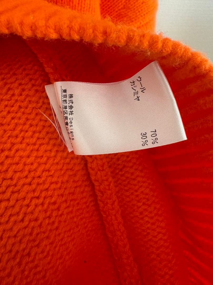 BLAMINK ブラミンク ウールカシミヤ5Gクルーネック ニット