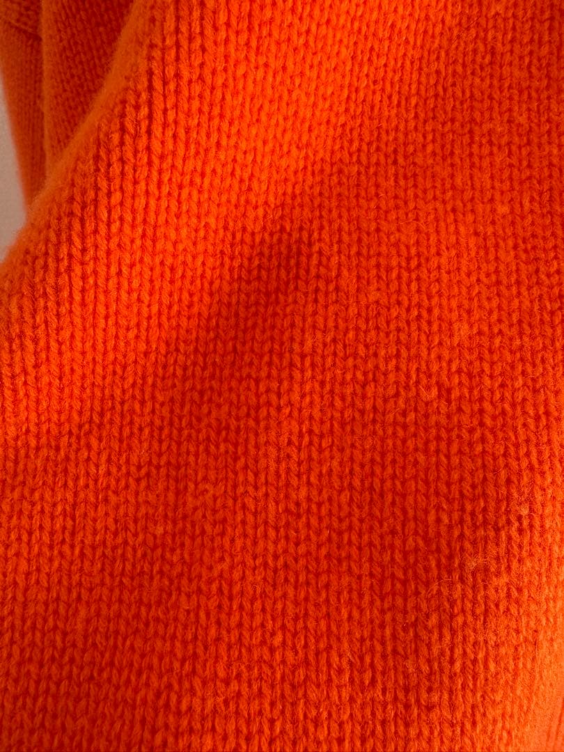 BLAMINK ブラミンク ウールカシミヤ5Gクルーネック ニット