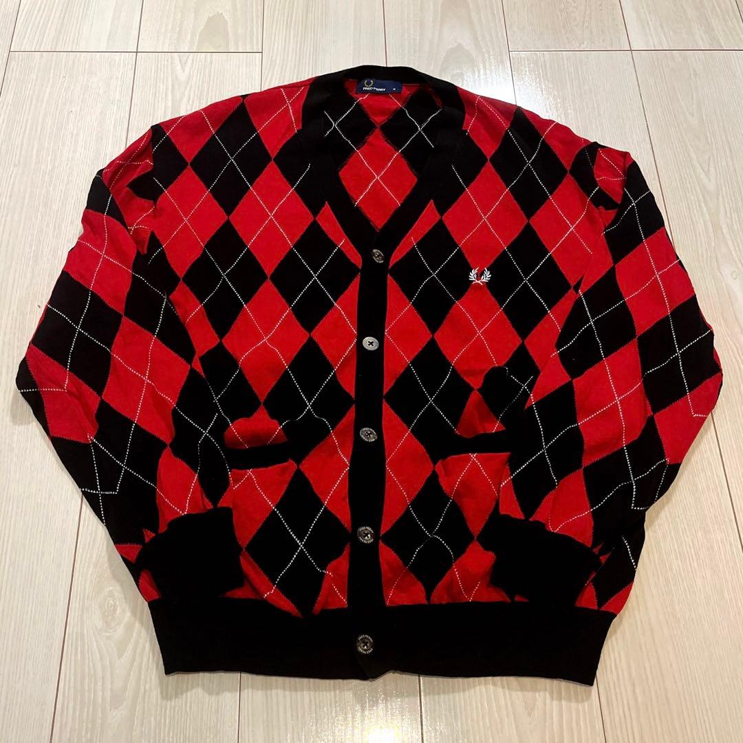 FRED PERRY フレッドペリー カーディガン M