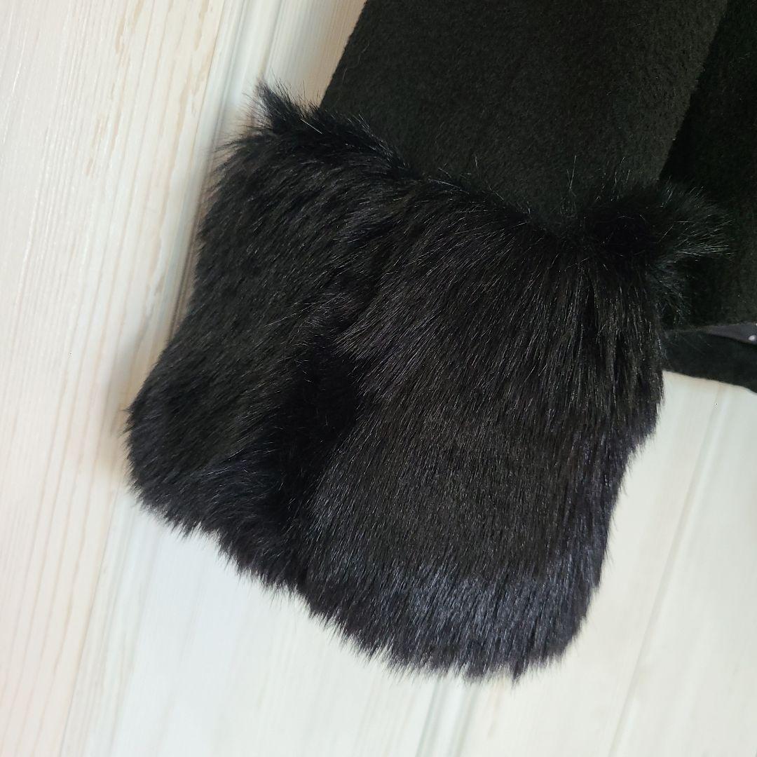 ★CECIL McBEEファーコートショート丈