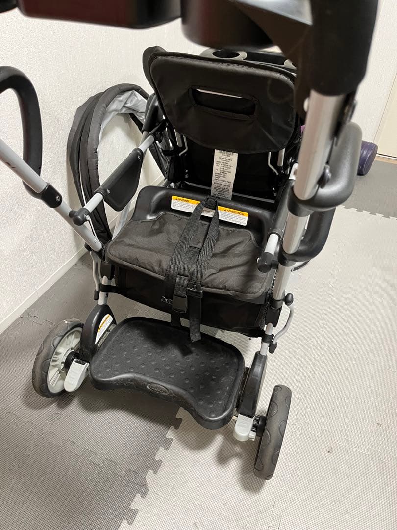 二人のりベビーカー　graco