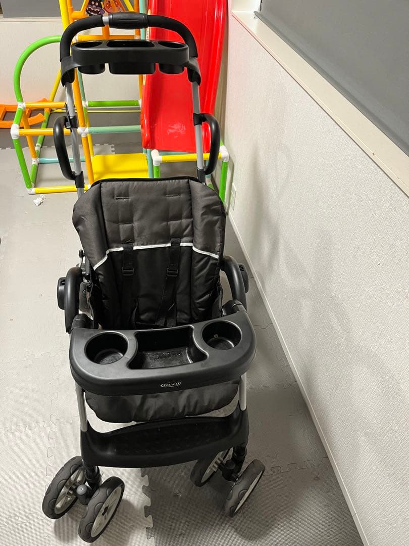 二人のりベビーカー　graco