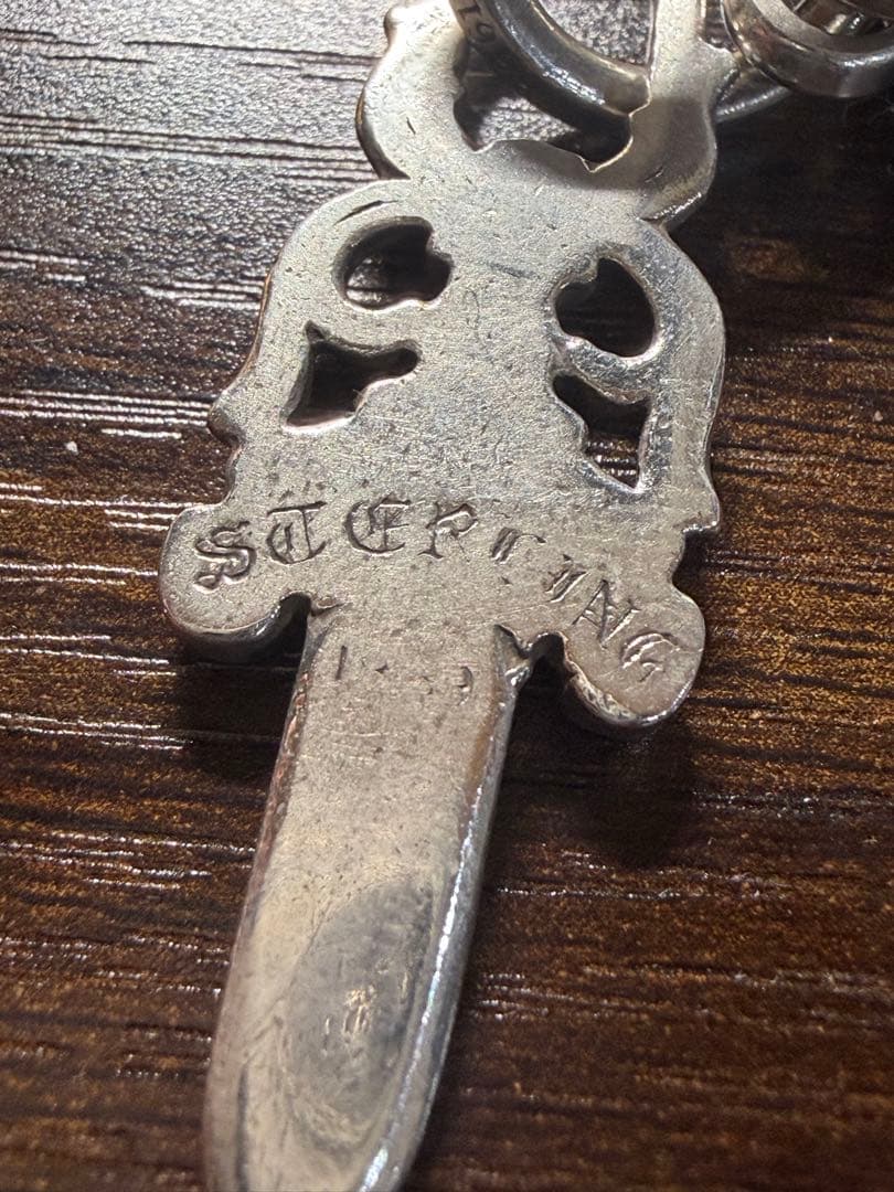 クロムハーツ　スリートリンケッツ　後期　Oリング仕様 鑑定品