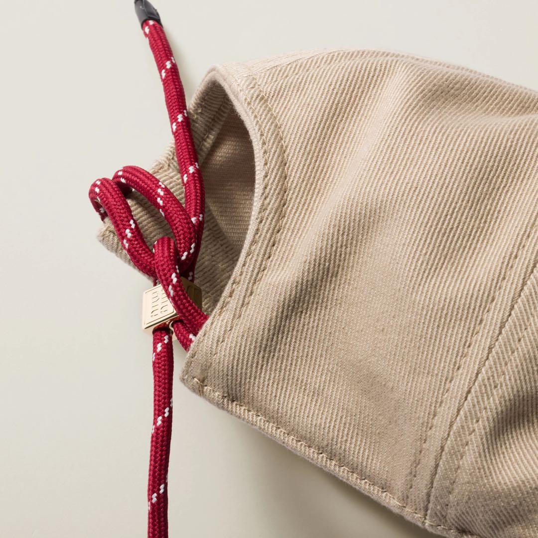 【土日限定値下げ】miu miu デニム ベースボールキャップ ベージュS