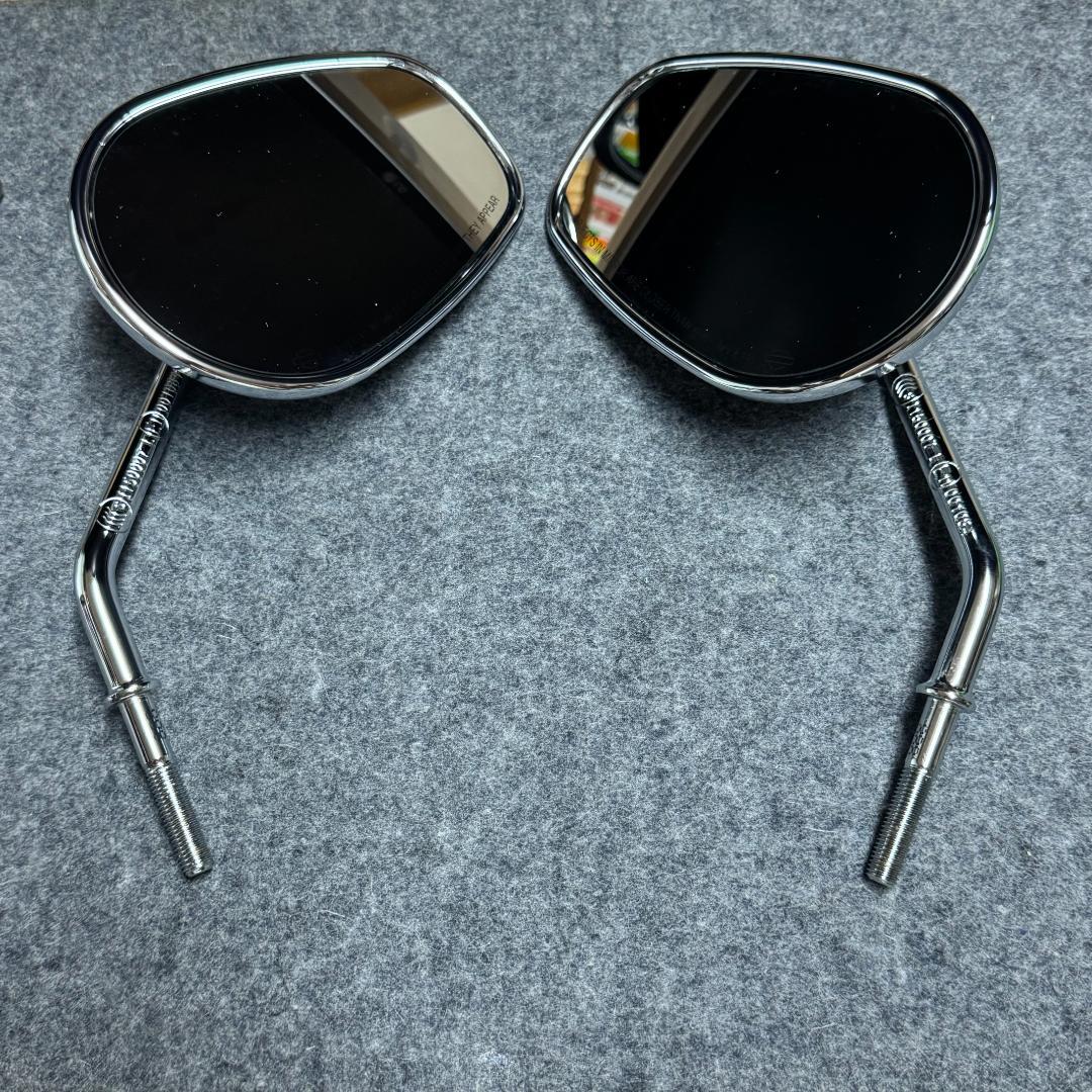 ハーレー2023年ブレイクアウト 純正ミラー（クローム）