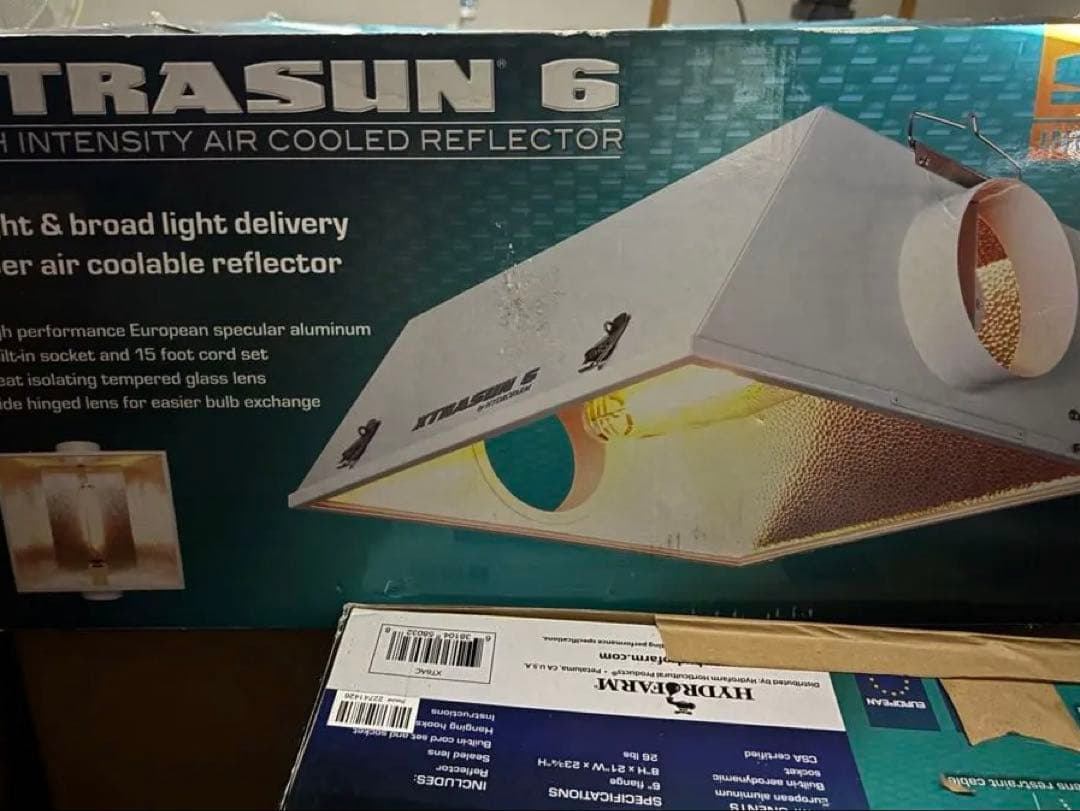 XTRASUN 6 高強度エアクーリングリフレクター