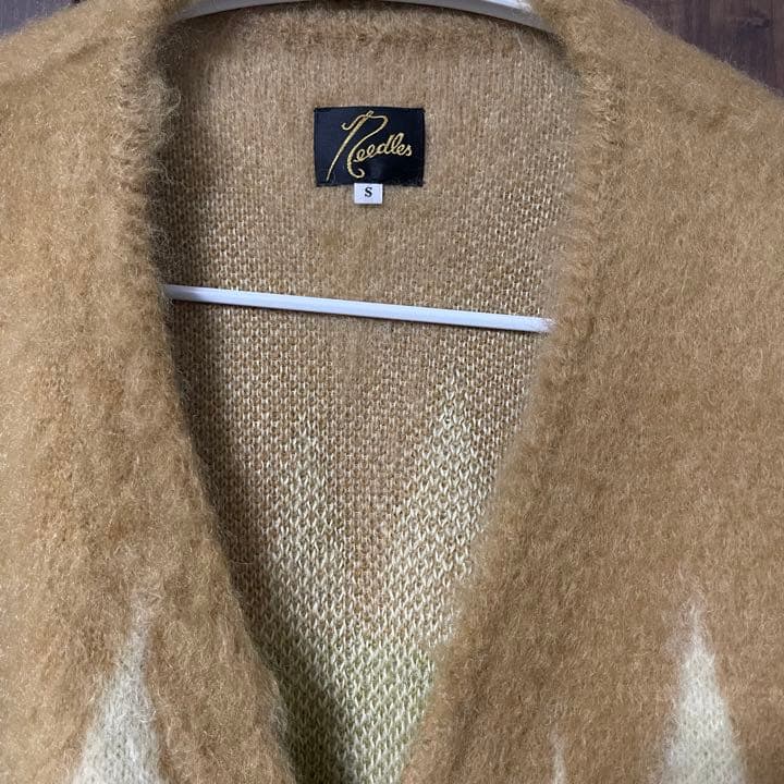 needles モヘアカーディガン 22AW