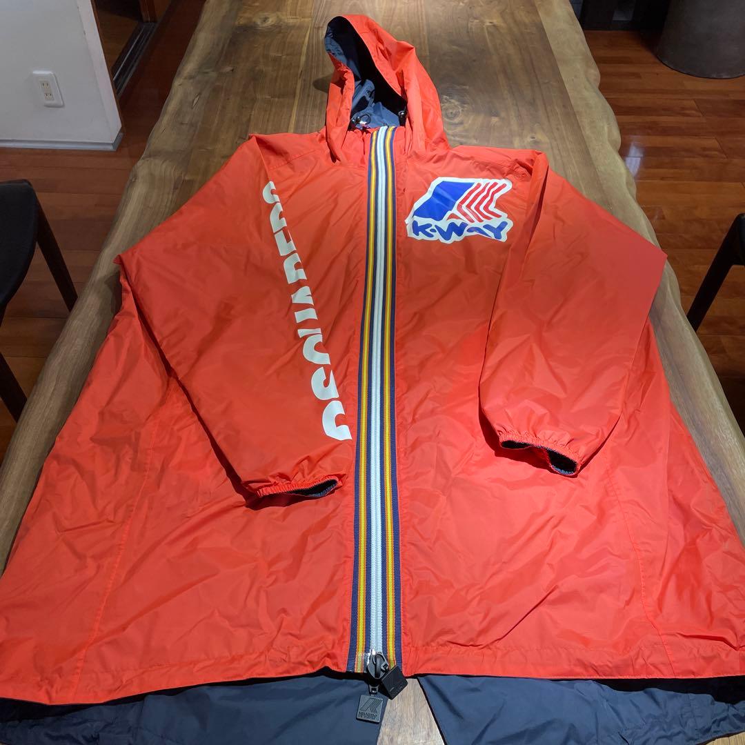 K-WAY DSQUARED2 レインウェア リバーシブル