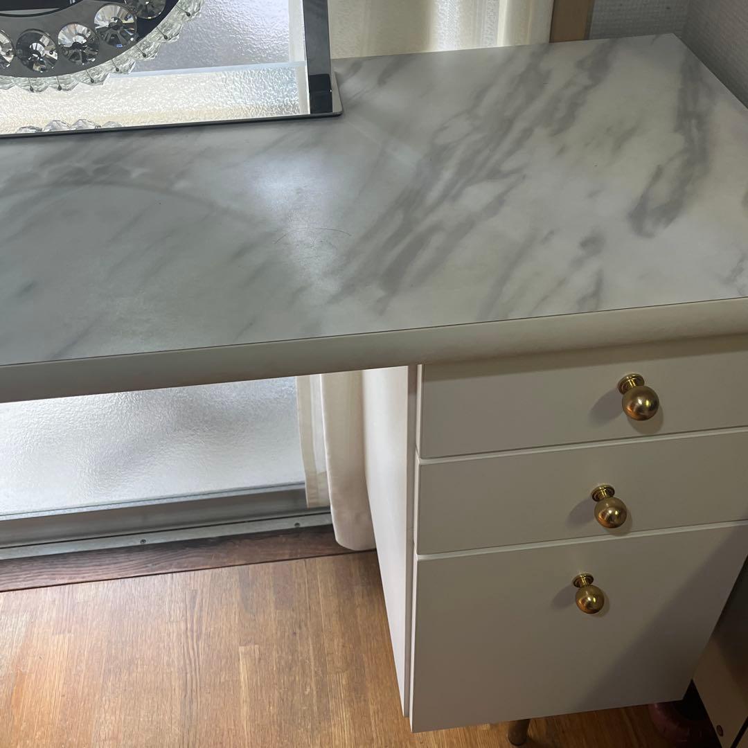 Francfranc エルドラドコスメデスク ハリウッドミラー ドレッサー