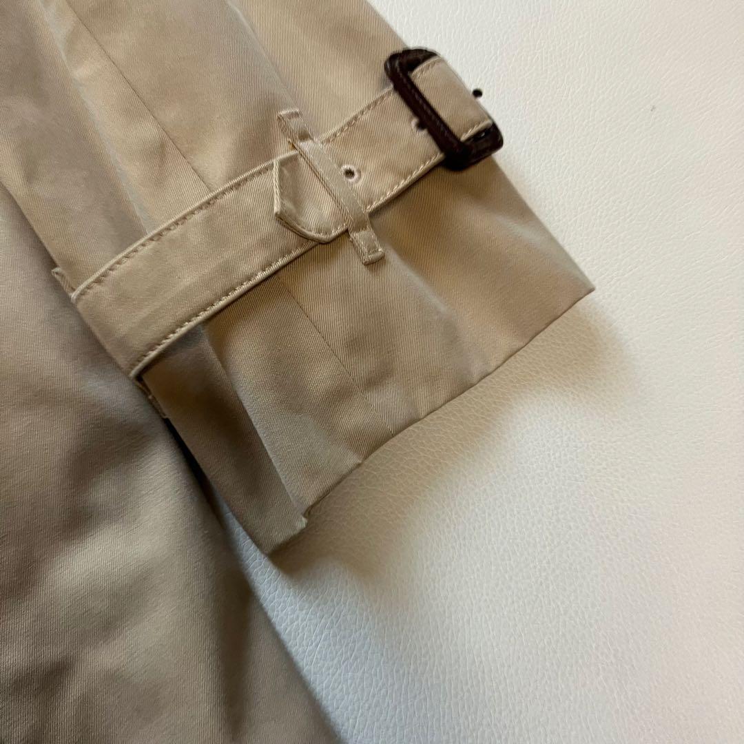 美品 バーバリーロンドン ハニーベージュ トレンチコート 38 丈100