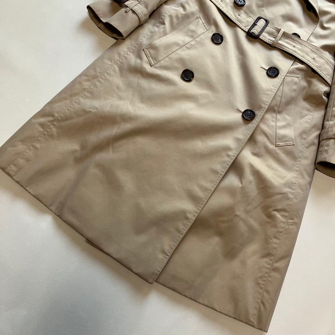 美品 バーバリーロンドン ハニーベージュ トレンチコート 38 丈100