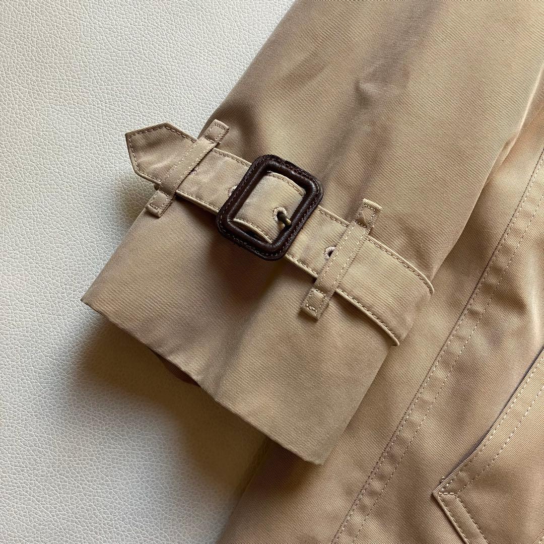 美品 バーバリーロンドン ハニーベージュ トレンチコート 38 丈100