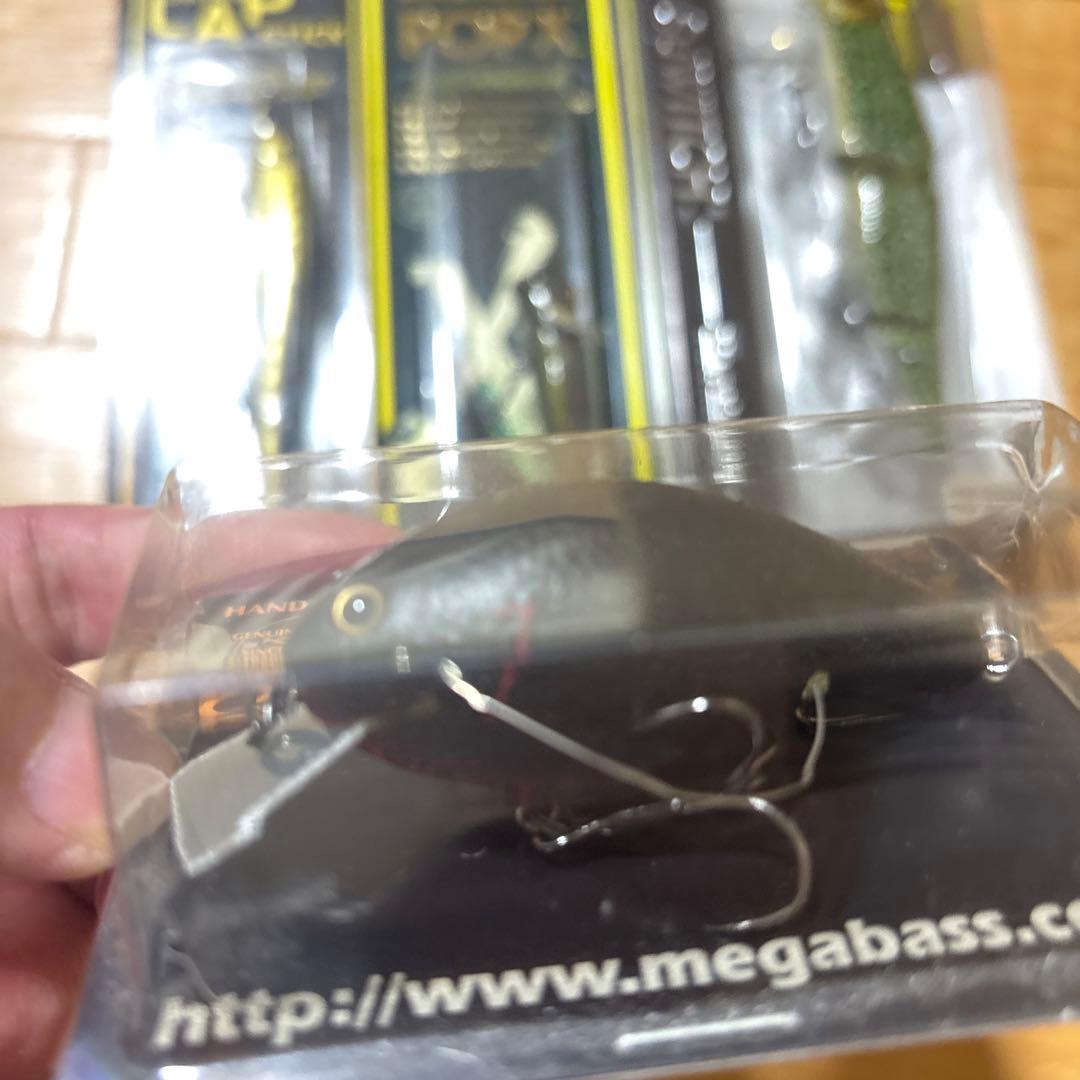 Megabass ルアーセット 4点 Z-CRANKはサイドガード付きレア物です