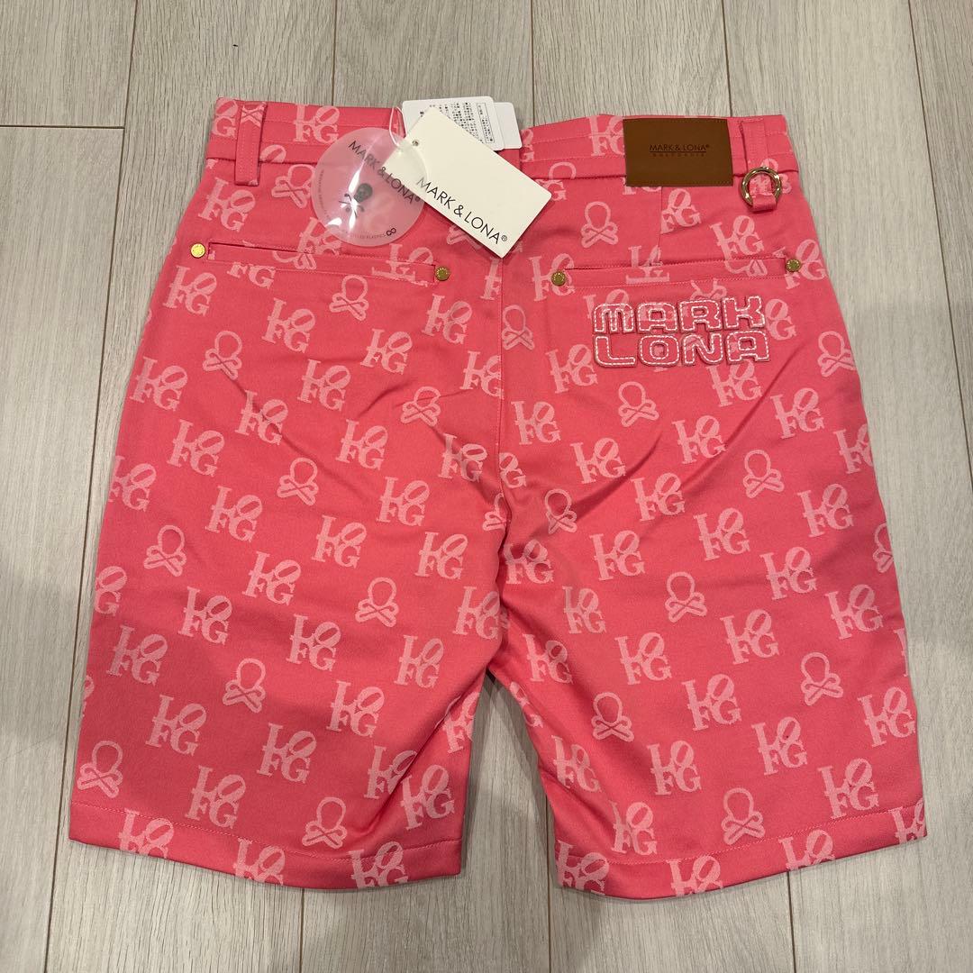 【新品】MARK & LONA ピンク ショートパンツ【定価】¥49,500