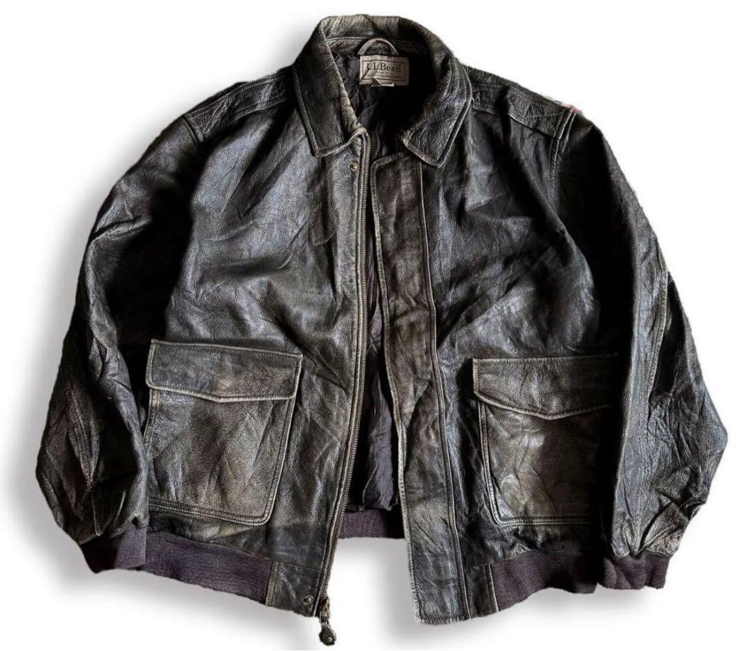 L.L.Bean レザージャケット FLYING TIGER JKT