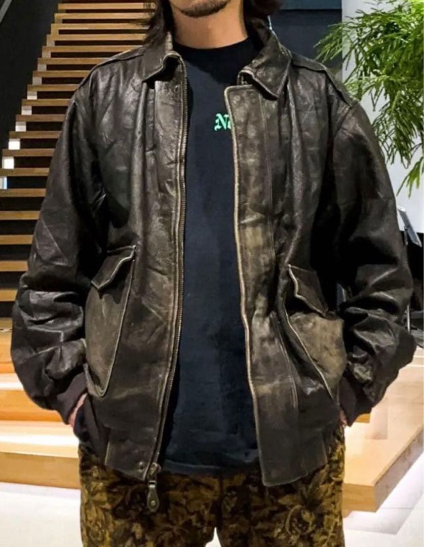 L.L.Bean レザージャケット FLYING TIGER JKT