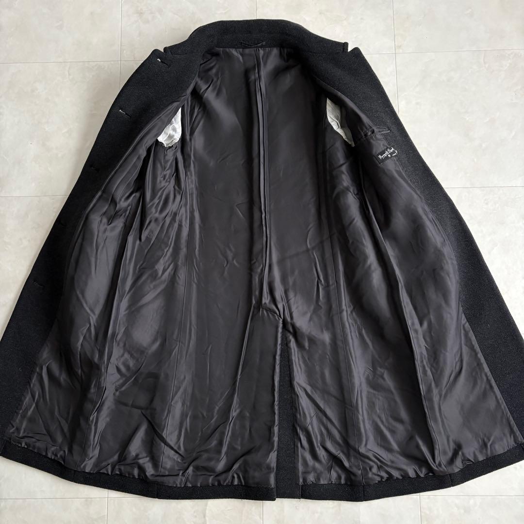 美品✨ マーガレットハウエル ステンカラーウールカシミヤロングコート 黒 II