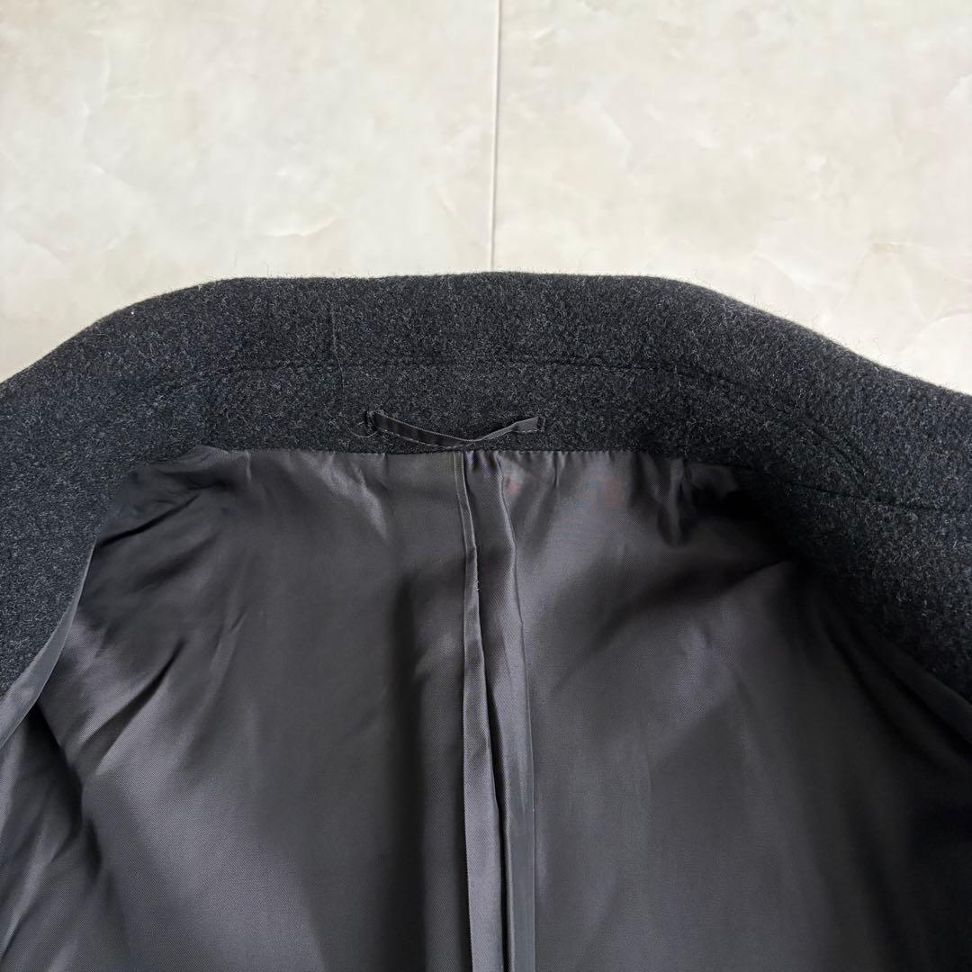 美品✨ マーガレットハウエル ステンカラーウールカシミヤロングコート 黒 II