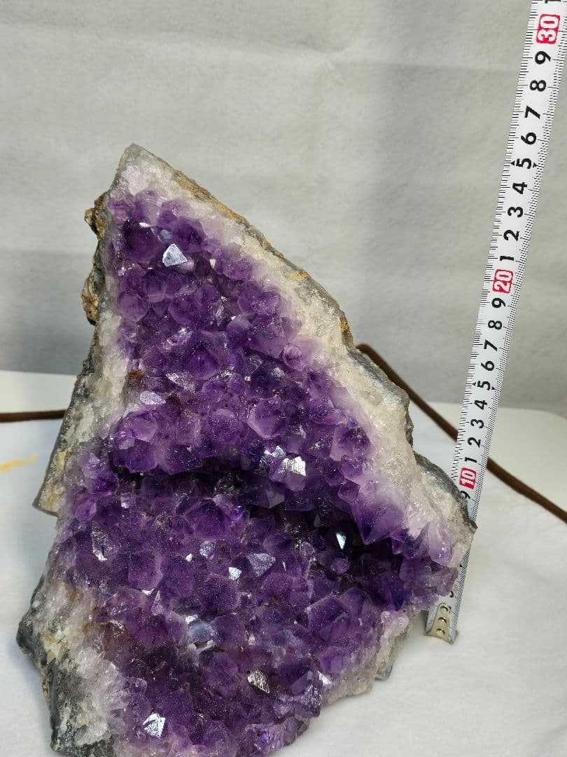 ブラジル産 アメジスト クラスター 特大サイズ 30×21×17cm 4.5kg