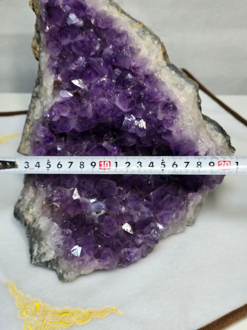 ブラジル産 アメジスト クラスター 特大サイズ 30×21×17cm 4.5kg