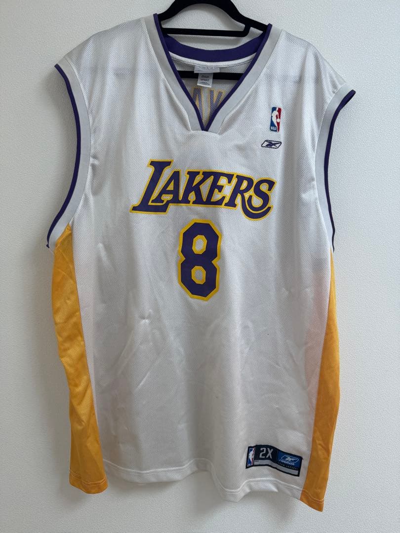 コービーブライアント　Lakers ユニフォーム 2Xサイズ 背番号8