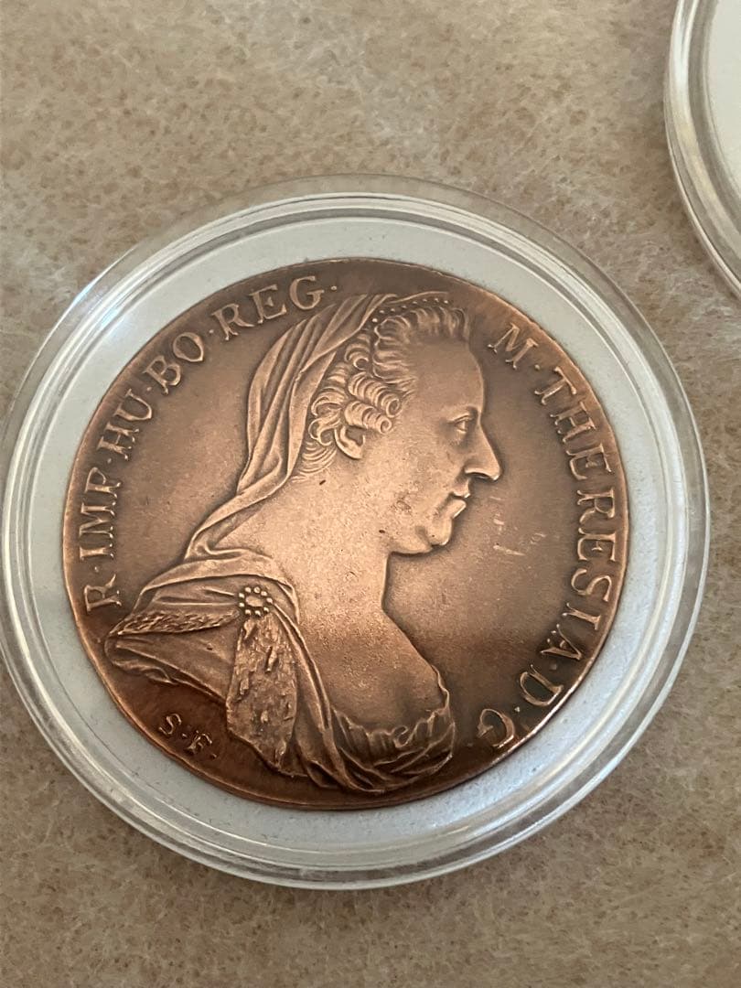 値下げ マリア・テレジア ターラー銀貨 アンティーク 5枚 銀価格高騰中