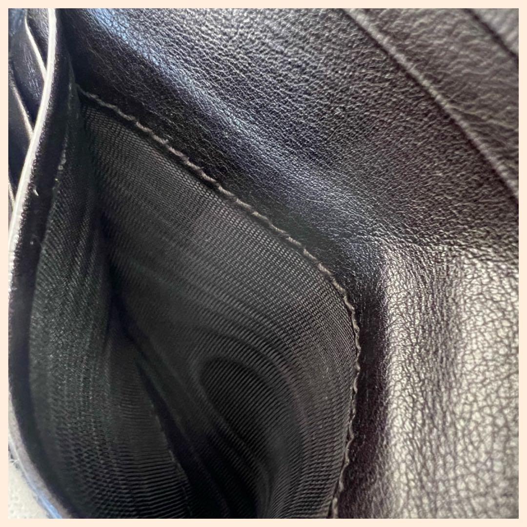 GUCCI GGシマ Wホック 二つ折り財布 良品