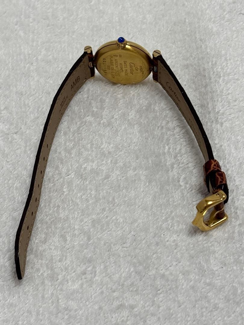 【美品】カルティエ マストヴァンドーム SM クォーツ【1851】稼働品 付属有