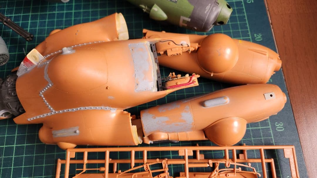 ジャンク）ハセガワ 1/20 Ma.K. ファルケ、グリフォン等