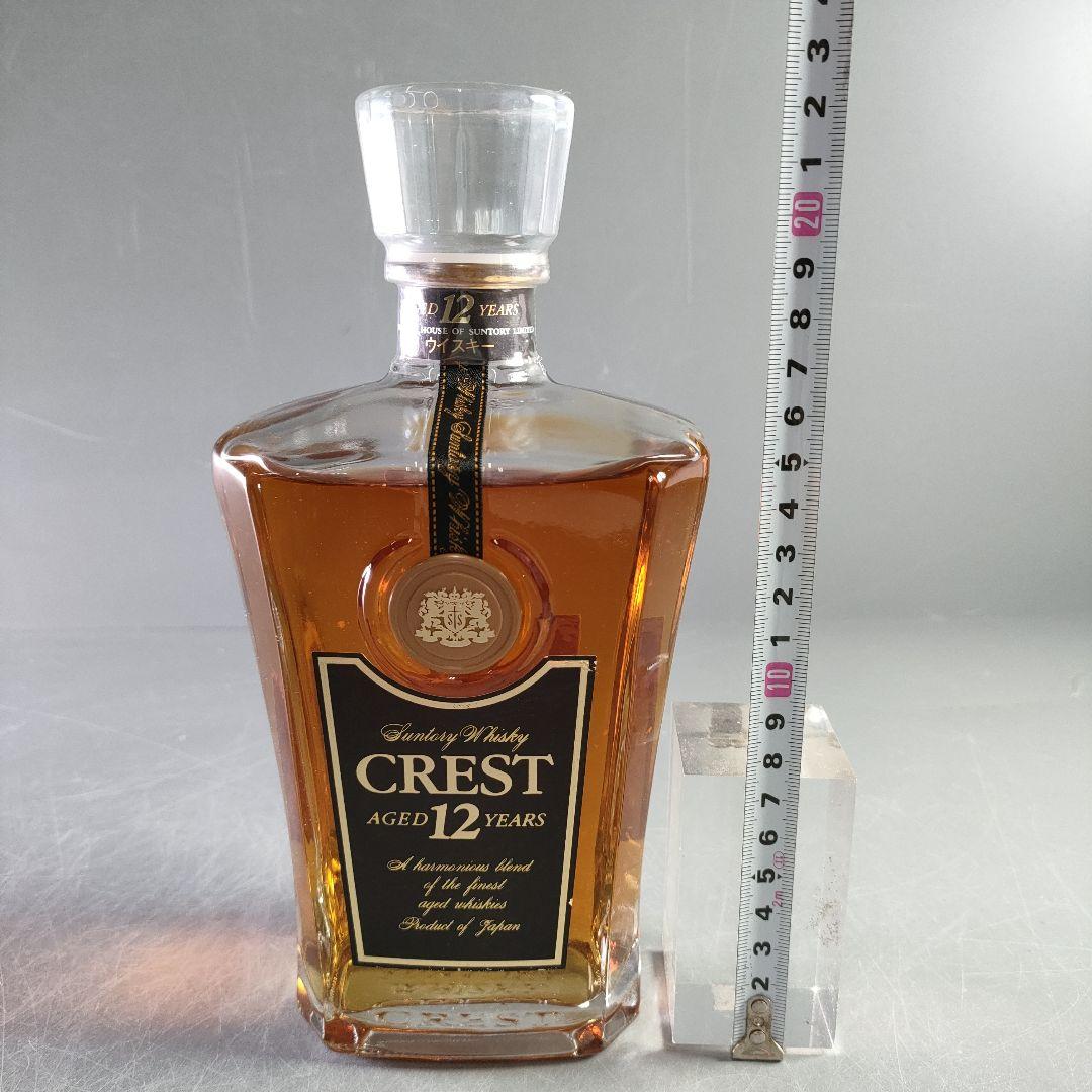 A1007-5/サントリーウイスキークレスト12年/700ml/