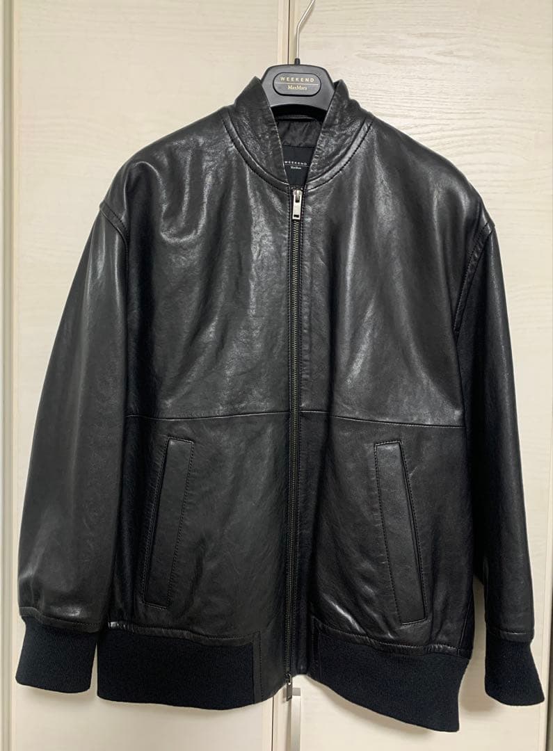 weekend Max Mara ラムレザージャケット《美品》