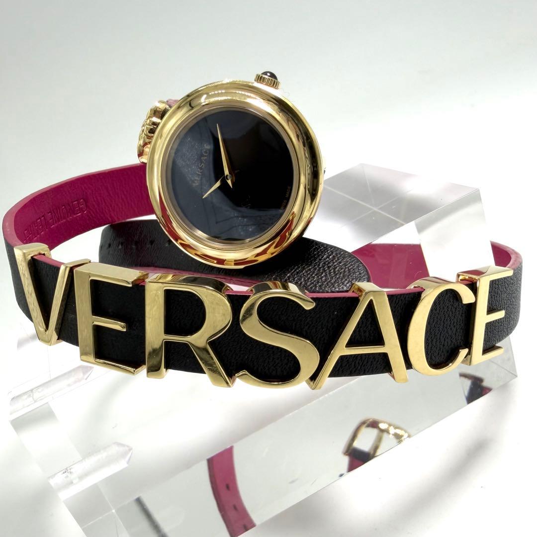 【稼働】 激レア ヴェルサーチ 腕時計 レディース メドゥーサ ゴールド