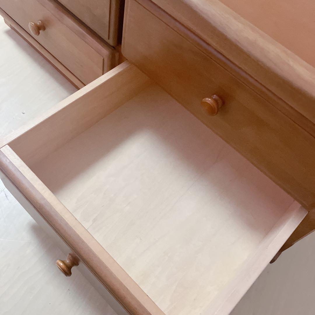 karimoku カリモク　チェスト　木製　天然木　サイドチェスト　箪笥　4引出