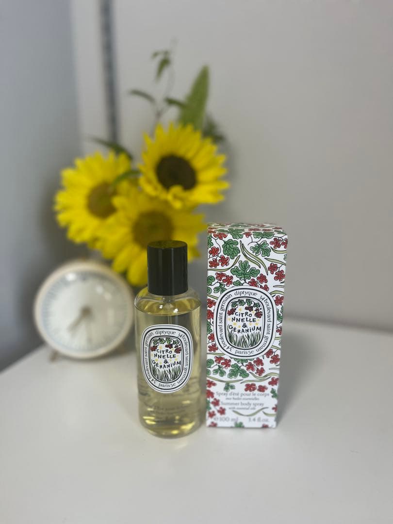 diptyque 限定版 サマーボディスプレー シトロネル & ゼラニウム