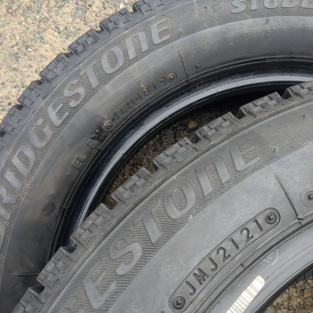 155/65R14 ブリヂストンVRX 送料無料 まだまだバリ山! 4本