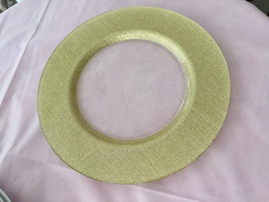 Vetro Felice 33cm ゴールドプレート　10枚セット