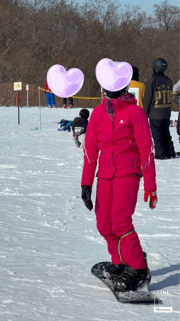 Salomon スキーウェア ピンク 女性用