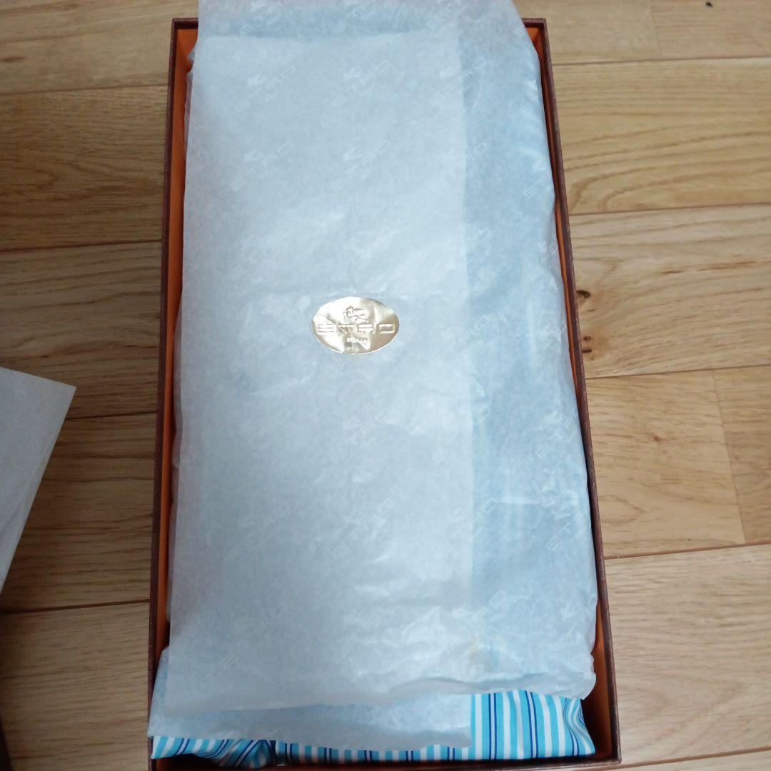 美品ETRO　Yシャツ　イタリア製　箱付き