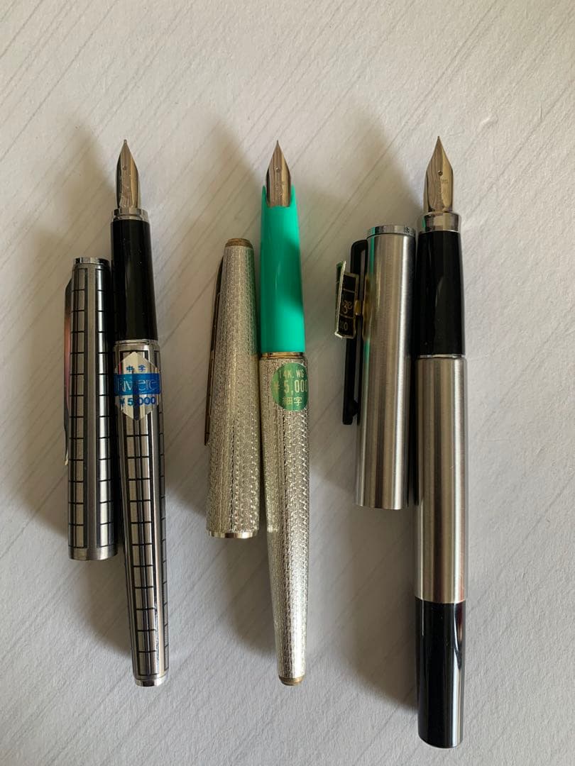 PLATINUM 万年筆 希少モデル 3本セット