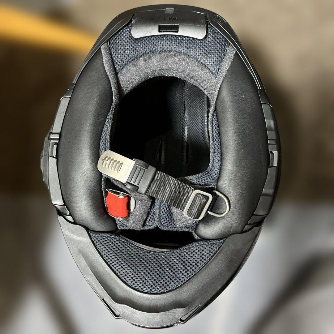 SHOEI NEOTEC 2 XL SENA SRL付き